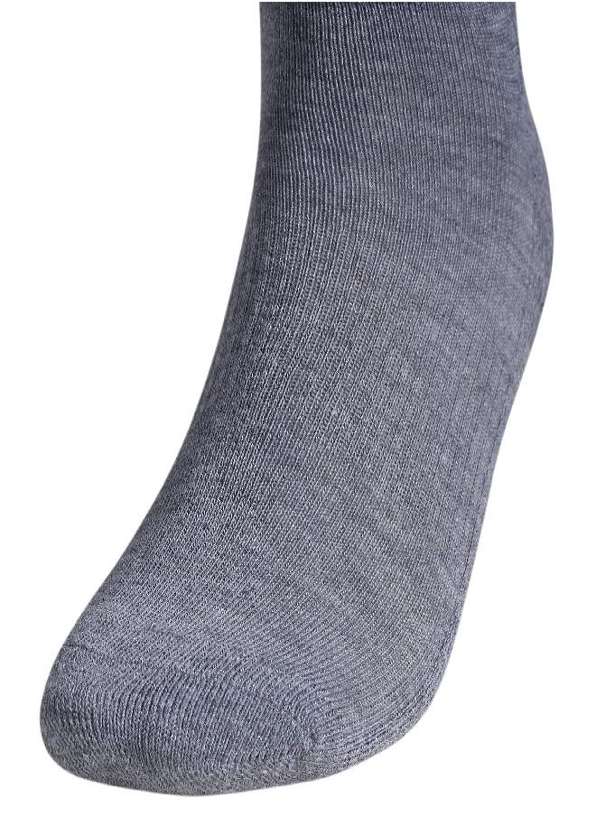 Adidas - Men'S Athletic Cushioned Low Cut Socks With Arch Compression For A Secure Fit (6-Pair), Heather Grey/Black, X-Large - Image 1
