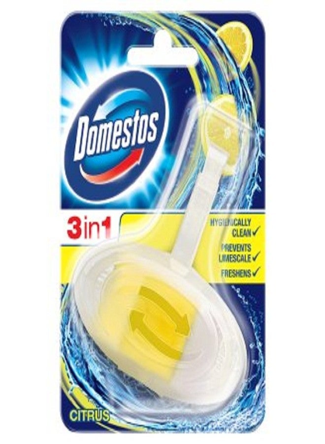 Domestos 3 in 1 Citrus Toilet Block - 40g - Image 2