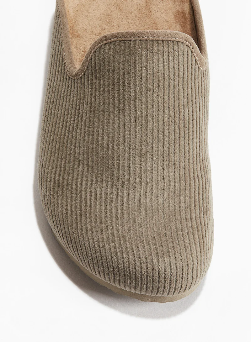 H&M Corduroy Mules