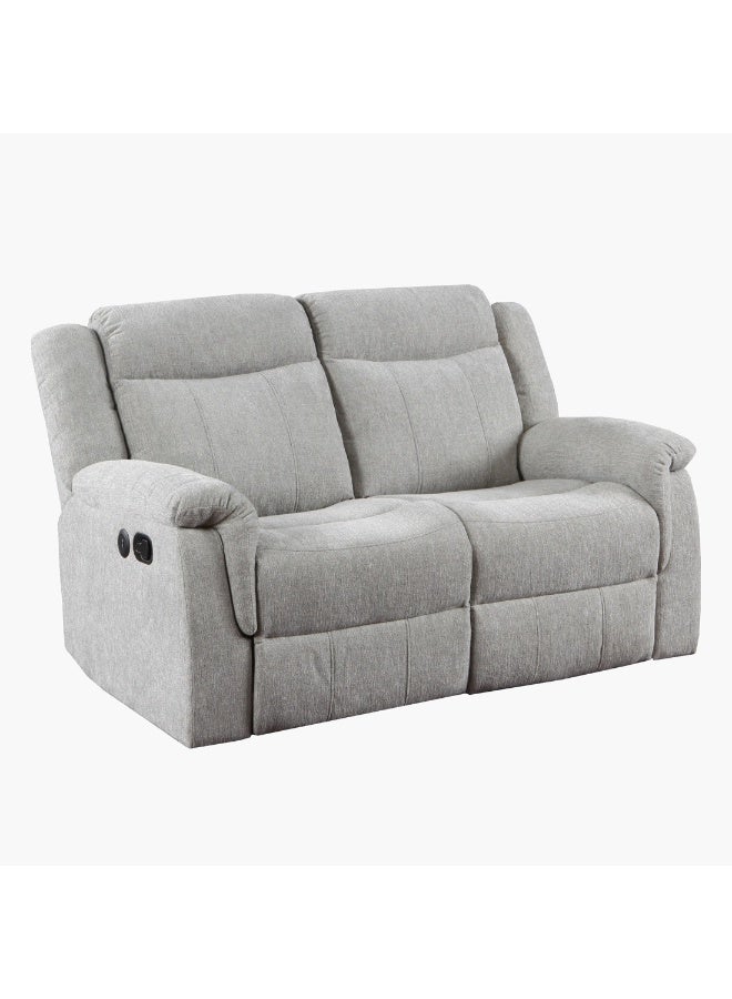 Home Box Jane 2-Seater Fabric Recliner Sofa With Usb 99 X 152 X 94 - Image 3