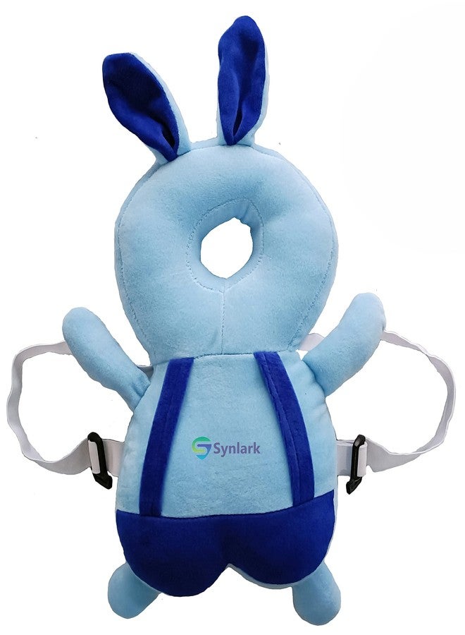 Synlark Baby Toddlers Kids Child Head Back Safety Protector Pad Cushion Pillow With Straps (Standard, Light Blue),1 Count - Image 1
