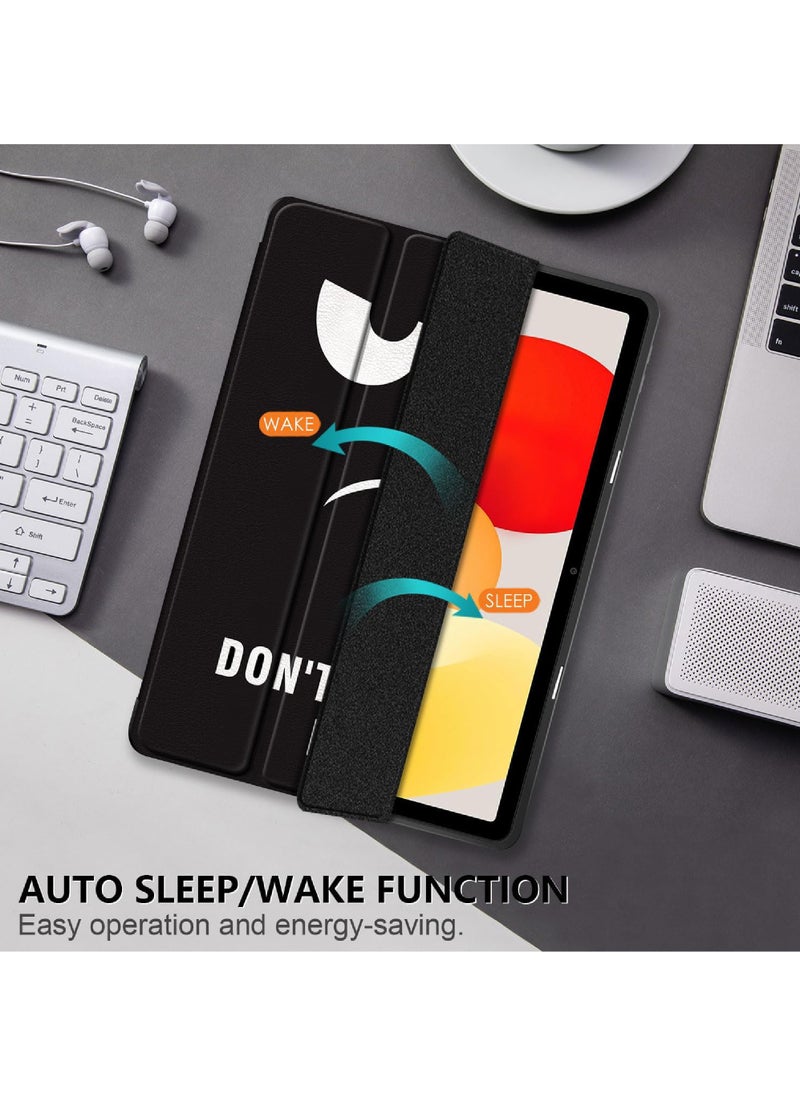 حافظة لهاتف Xiaomi Redmi Pad SE 11 بوصة غطاء مقاوم للصدمات مع غطاء خلفي شفاف شفاف لهاتف Xiaomi Redmi Pad SE 2023 Auto Wake/Sleep