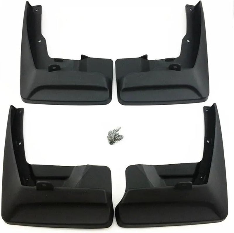 Black Mud Flaps Compatible for Toyota Sienna 2018 2021 Splash Guards Mudguards Set - Image 1