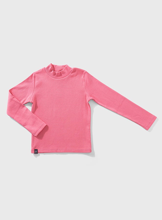 اون كيدز بلوفر تريكو بناتي أطفال صغار برقبة عالية