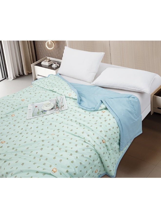 ShinyFlower Summer Quilt, Lightweight & Breathable 210×230cm - Image 1