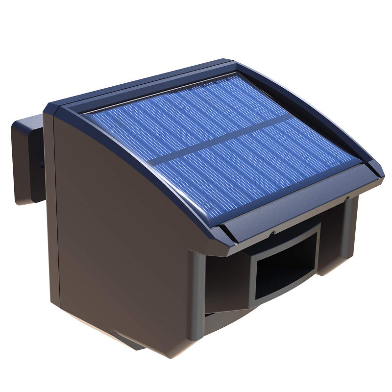 HTZSAFE Extra 1/4 Mile Solar Wireless Weatherproof Outdoor Motion Sensor for HTZSAFE Driveway Alarm(The Sensor Eye with The Cover) - Image 1