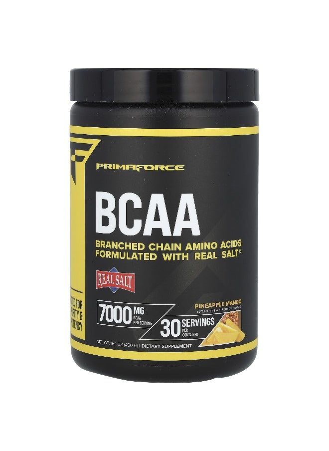 Primaforce Primaforce, BCAA, Pineapple Mango, 16.1 oz (450 g)  - Image 1