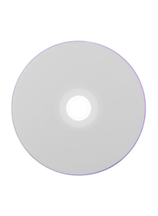 NIBEMINENT 50-Piece Blank Disc C8991-50-L White  - Image 3