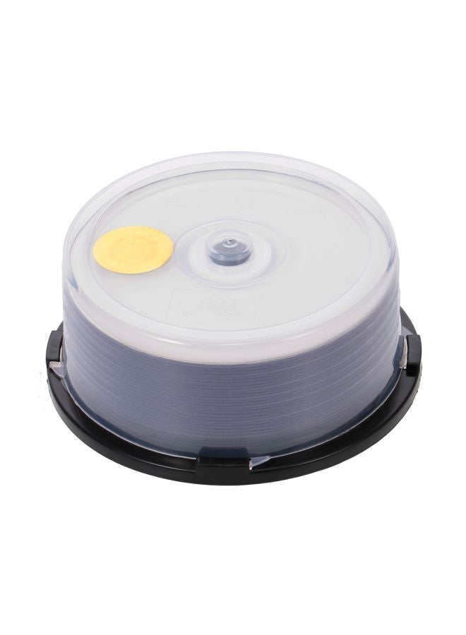NIBEMINENT 50-Piece Blank Disc C8991-50-L White  - Image 2