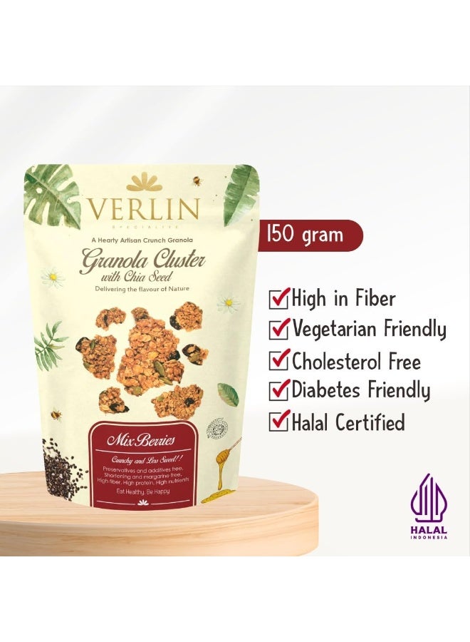 Verlin Specialite Granola snack (Mix Berries) - Image 2
