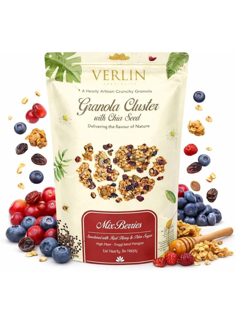Verlin Specialite Granola snack (Mix Berries) - Image 1