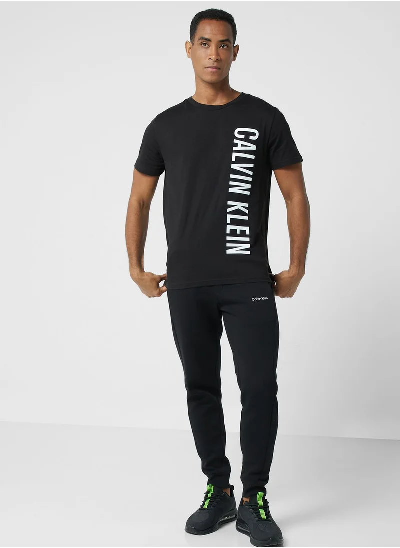 CALVIN KLEIN Logo Crew Neck T-Shirt