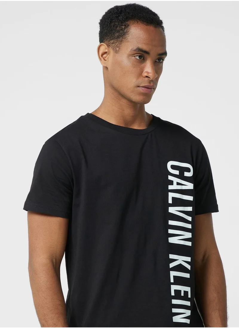 CALVIN KLEIN Logo Crew Neck T-Shirt