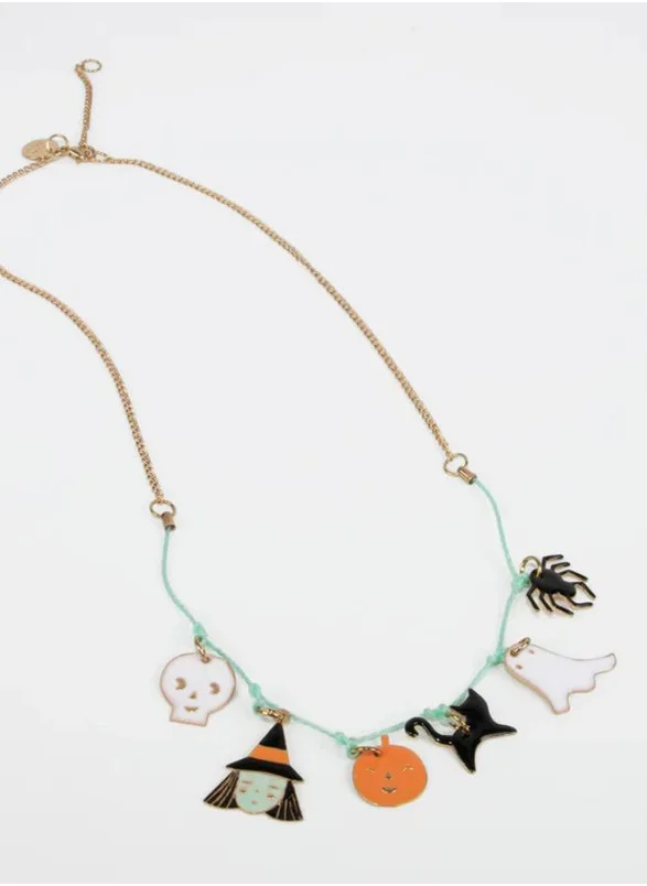 Meri Meri Halloween Enamel Necklace