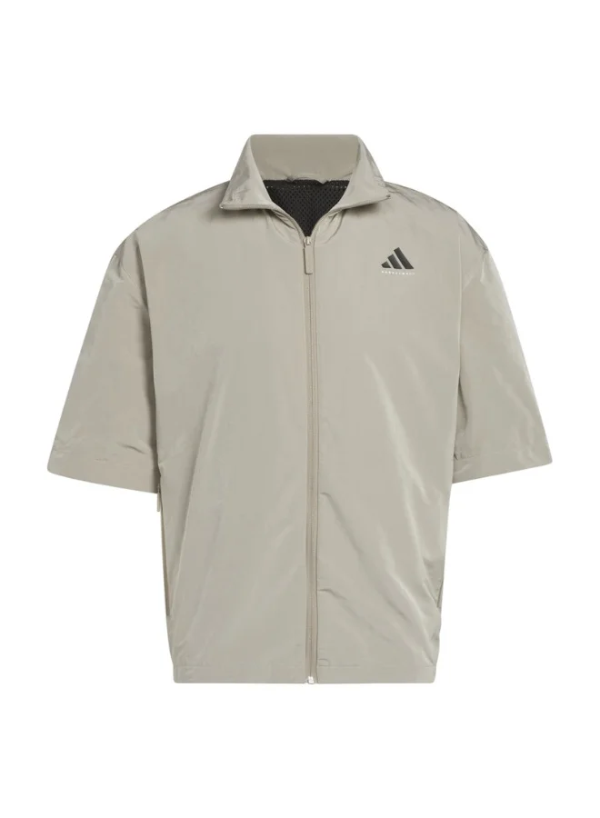 Adidas ADI BB FZ SS Beige Originals Unisex OTHER SHIRTS