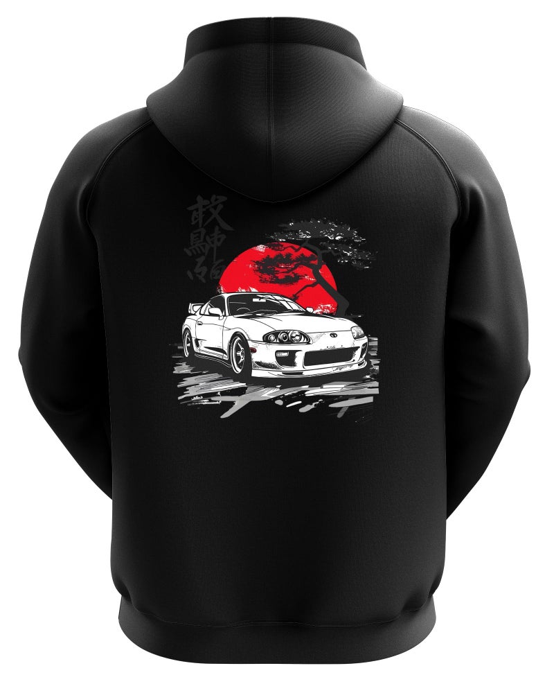 fanideaz Cotton Hooded Sweatshrits Printed for Men_8360B_S_Supra Vintage - Image 3