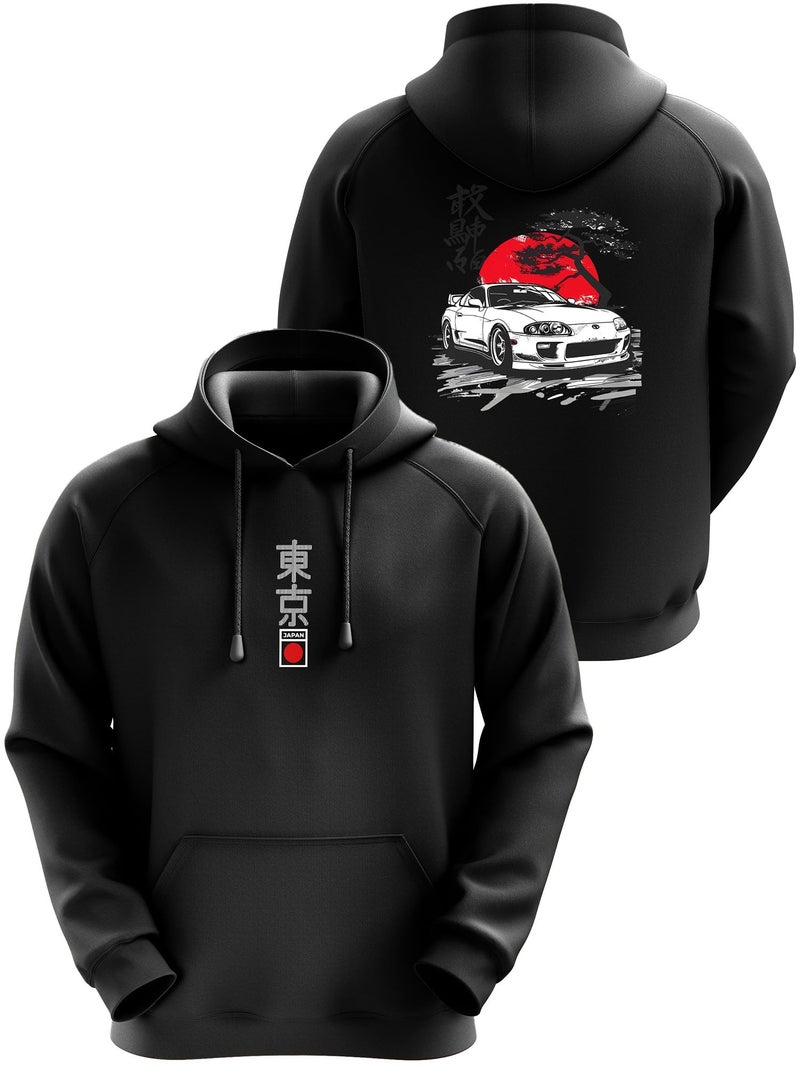 fanideaz Cotton Hooded Sweatshrits Printed for Men_8360B_S_Supra Vintage - Image 1