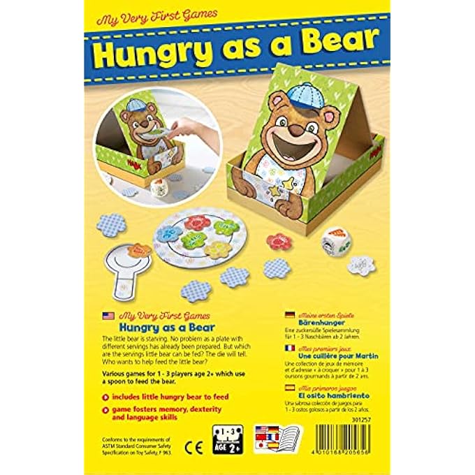 HABA 301257 My Very First Games  Hungry as a Bear  A Memory  Dexterity Game for Ages 2 and Up German version - Image 5