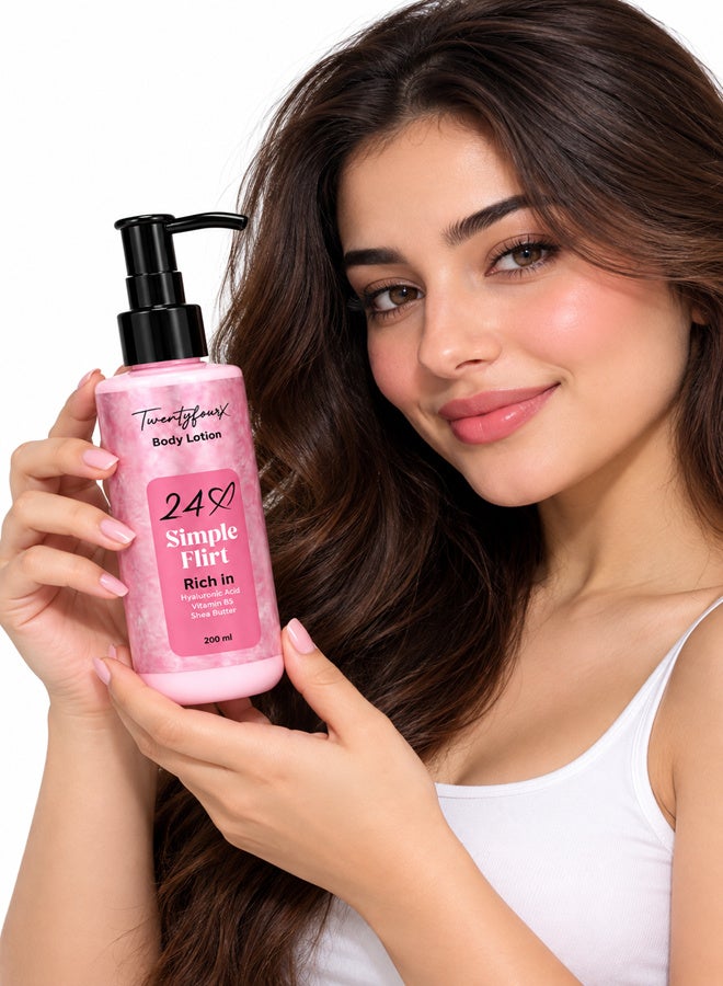 Purex 24X Simple Flirt Body Lotion - 200ml - Image 2