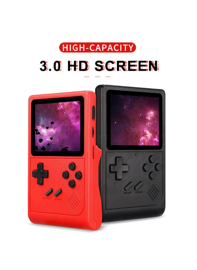 Popular GB300 Game Machine Portable Retro Nostalgic Game Handheld 6000 + Game Available-Product Color:GB300 Game Machine With Packaging (red)