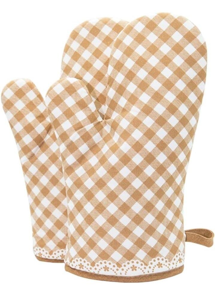 Y&D Thickened Heat Insulated Kitchen Baking Gloves  - Image 4