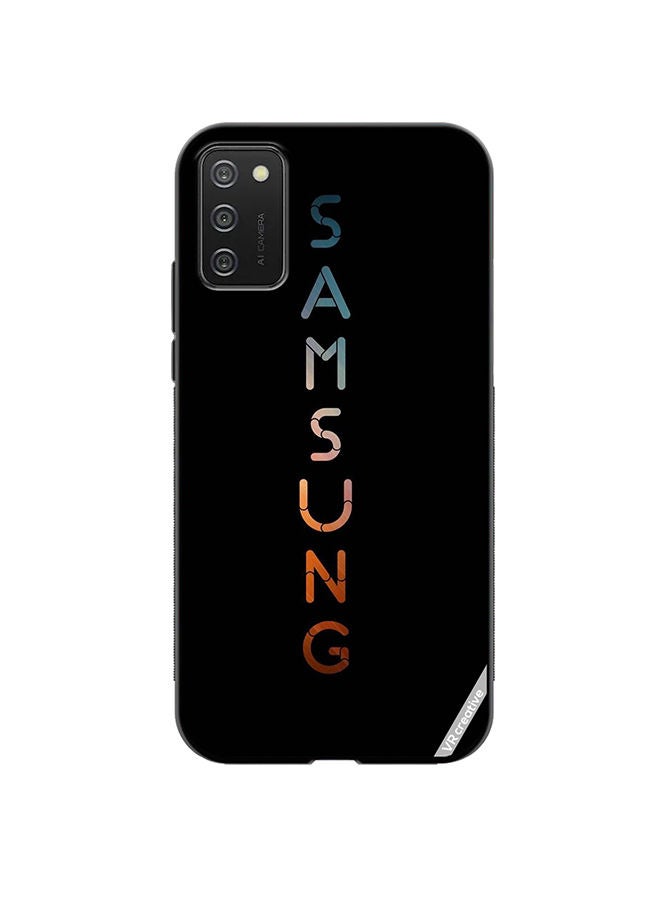 VR CREATIVE غطاء حماية لهاتف سامسونج جالاكسي A02s تصميم سامسونج متعدد الألوان - Image 1