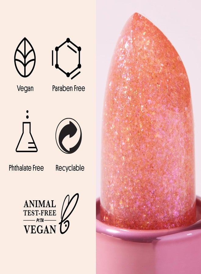 Winky Lux Glimmer Balm, pH Lip Balm, Color Changing Lipstick & Tinted Lip Balm, Hydrate & Plump with Buildable Pink Finish, Pink Opal - Image 5