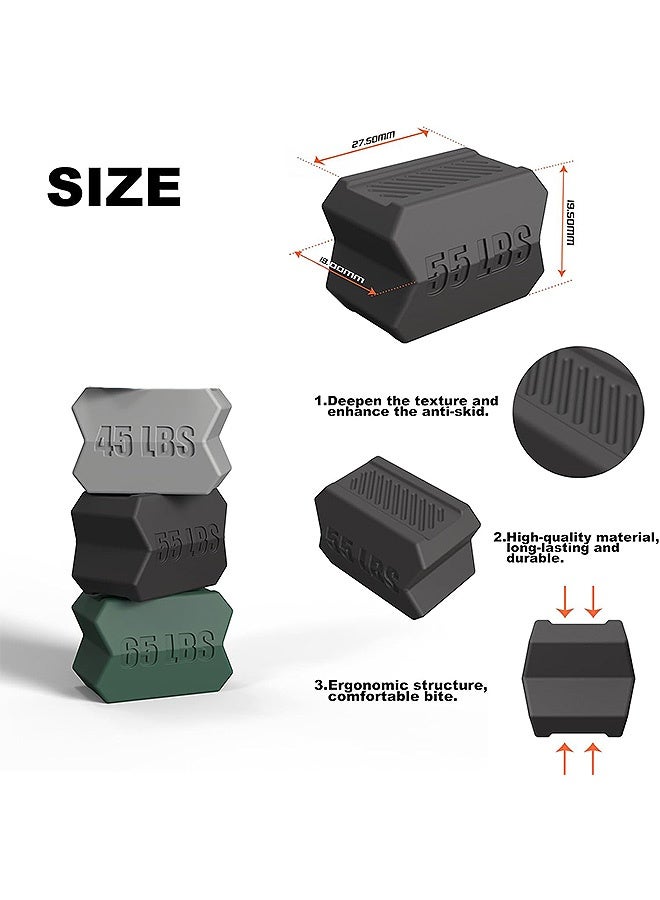 Photon 3 قطع لتمرين الفك للرجال والنساء، مزيل للذقن المزدوجة، أقراص سيليكون لتمرين خط الفك - Image 2