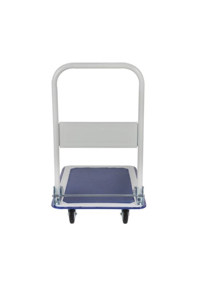 Geepas 300KG Platform Hand Truck- GMH59316| 300 KG Maximum Load Capacity, Multi-Purpose Hand Truck | Durable and Sturdy Construction, Perfect For Lifting Things| Blue and Silver - Image 3