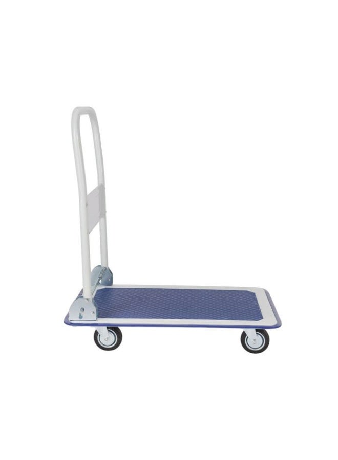 Geepas 300KG Platform Hand Truck- GMH59316| 300 KG Maximum Load Capacity, Multi-Purpose Hand Truck | Durable and Sturdy Construction, Perfect For Lifting Things| Blue and Silver - Image 2
