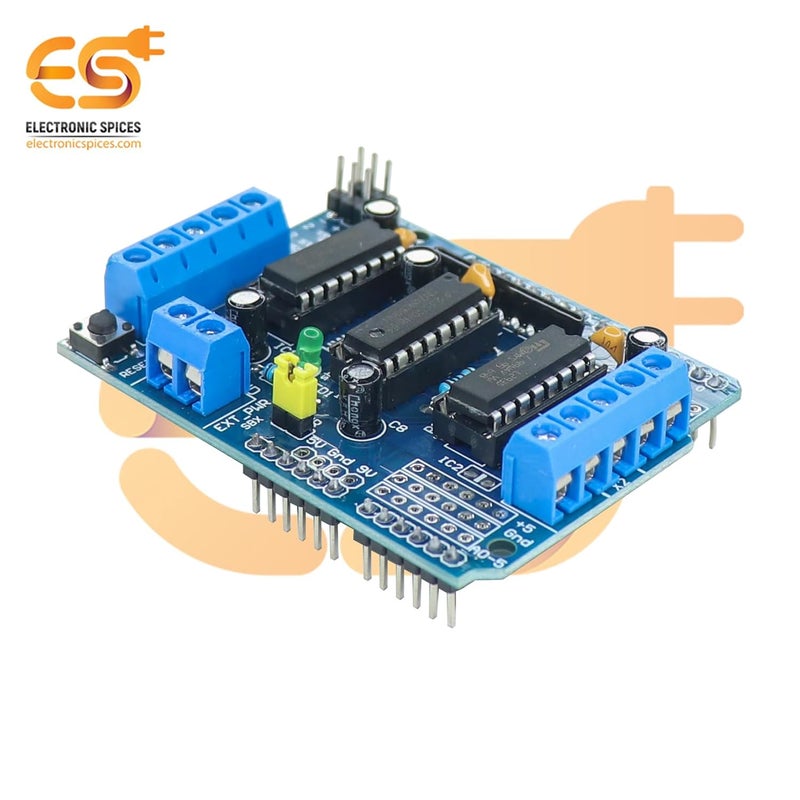 Electronicspices درع محرك DC 4 قنوات L293D لوحدات التحكم - محرك 4 قنوات (عبوة من 1) - Image 2