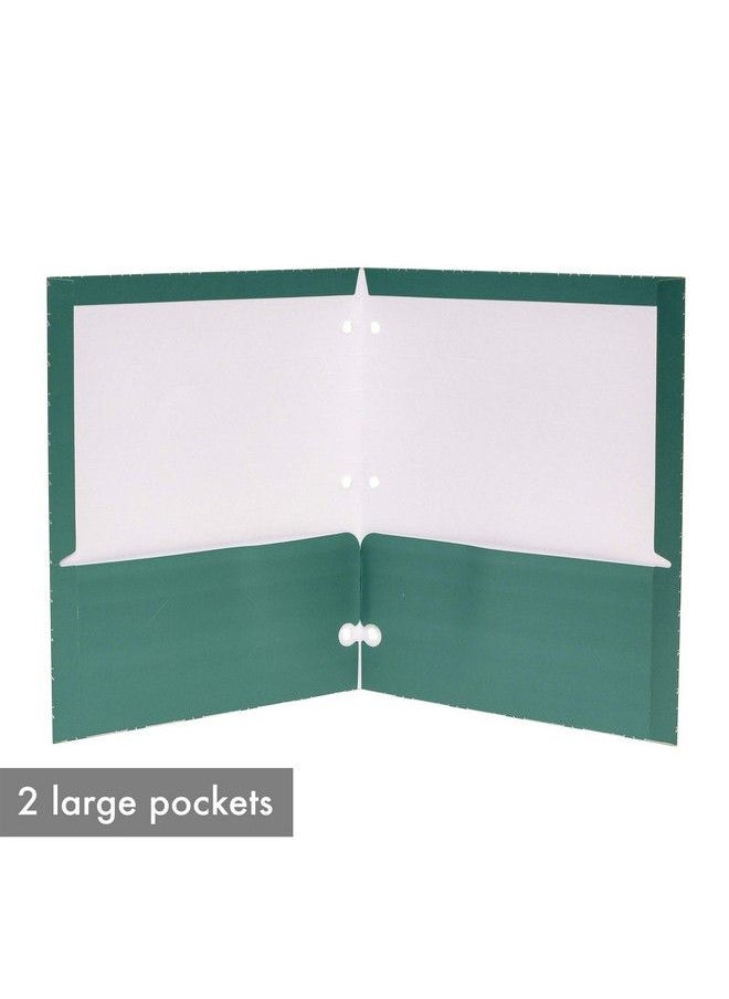 Pukka Pad - Glee Folders 6 Pack Of Pocket Portfolios With 3 Holepunches For Standard Ring Biners Measures 11.75 X 9.5Inches Compatible With A4 And Letter Sized Paper Documents - Image 1