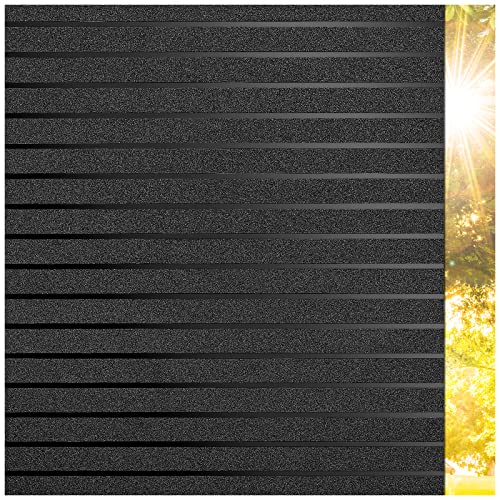 Viseeko Window Tinting Film for Home Total Blackout 100 Light Blocking UV Blocking Window Darkening Film for Bedroom Glass Home Office Static Cling NonAdhesive