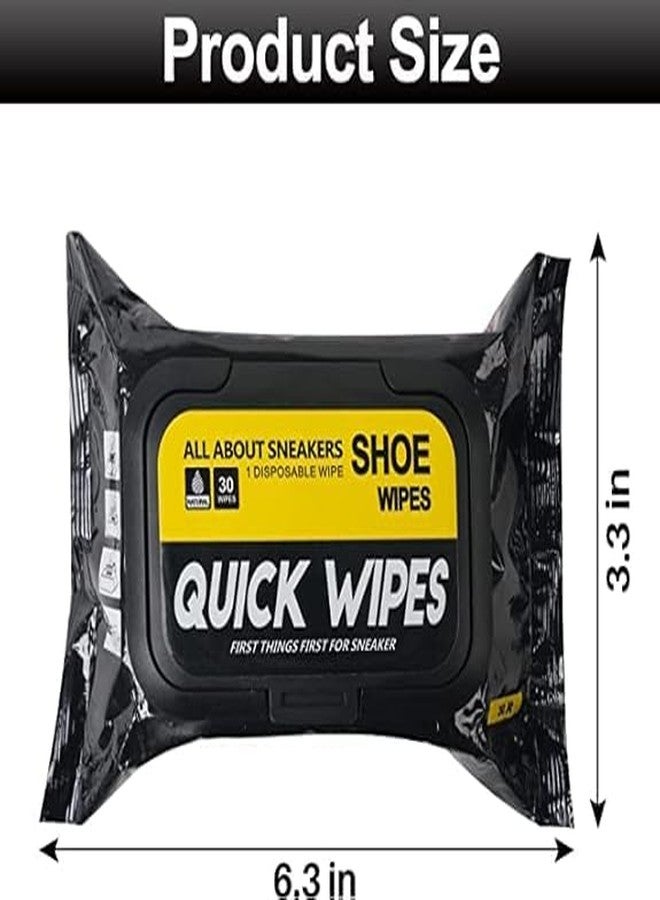 PRAYAN ENTERPRISE Natural Sneaker & Shoe Cleaner Wipes - 1 Packs of 80 - Portable Sneakers Cleaner Shoe Wipes Quickly Remove Dirt & Stains - These Disposable Shoe Cleaning Wipes Can Be Used On Footwear - Image 2