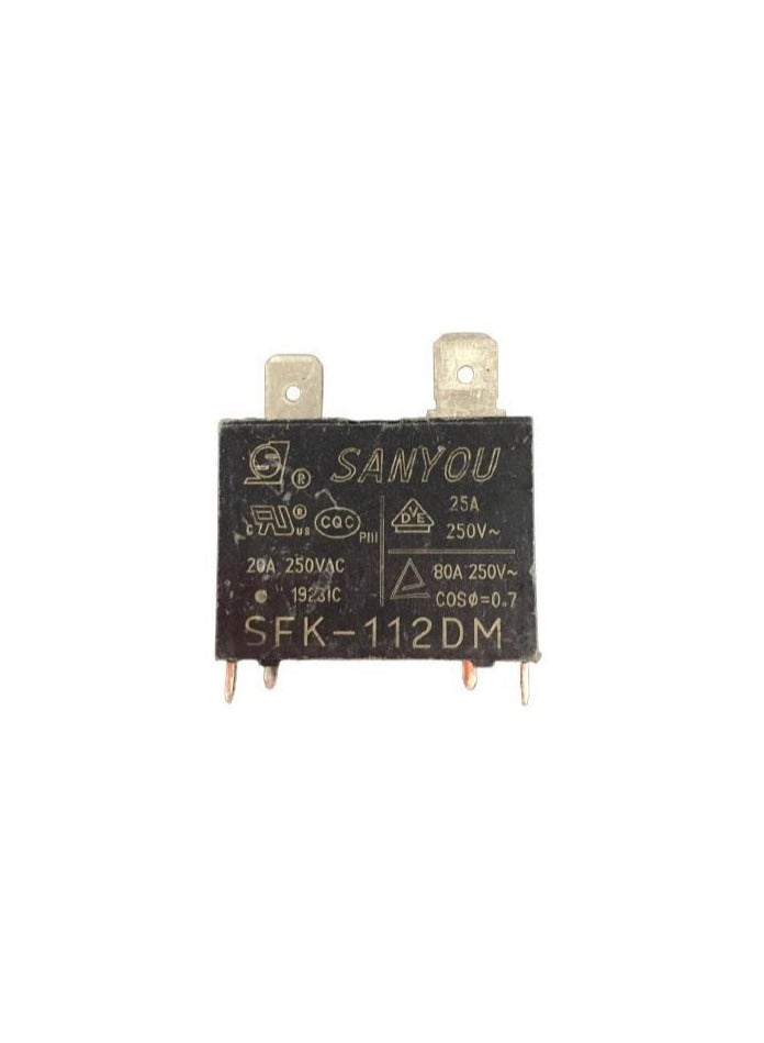 2PCS Sanyou SFK-112DM 12V Relay – High Power AC/DC Control Relay for Air Conditioning, HVAC & Industrial Applications - Image 2