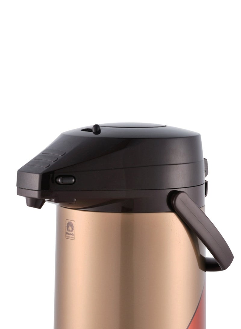 Peacock Airpot Pump Flask 3L – Premium Japan-Made Insulated Beverage Dispenser - Image 2
