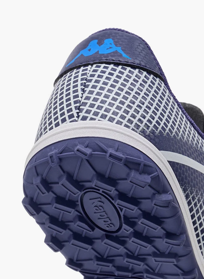 Kappa Boys' Logo Detail Football Shoes with Hook and Loop Closure