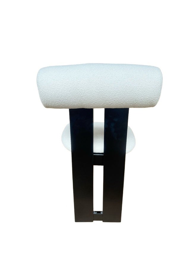 بيتونيا كرسي طعام دالاس - ابيض واسود - Image 5