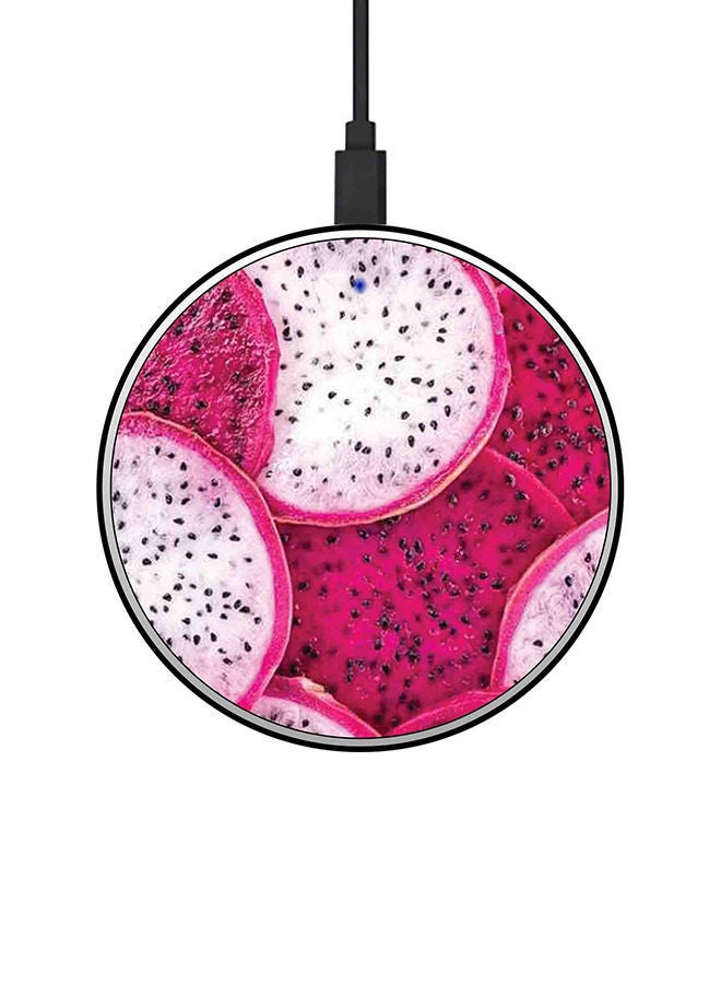 NIBEMINENT 15W Ultra Slim Fast Wireless Charger Multicolour