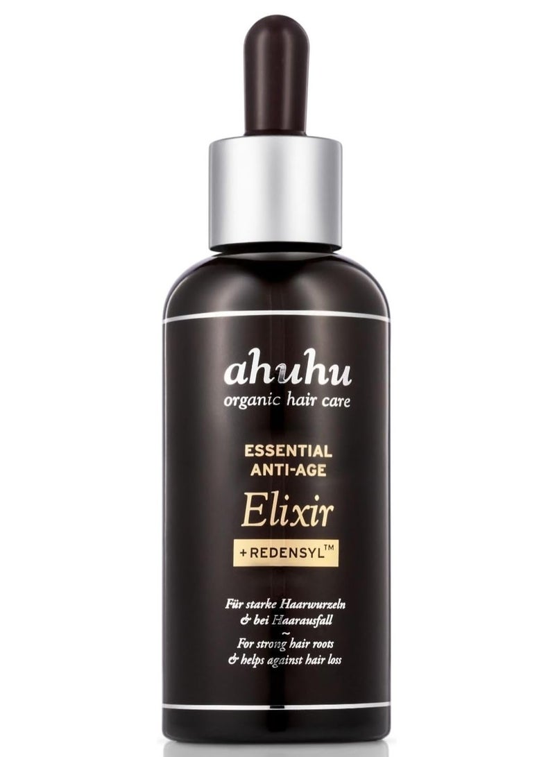 أهوهو سيروم أهوهو العضوي لتقوية الشعر ومكافحة التساقط يحتوي على  ريدينسيل لنمو الشعر وتقوية الجذور 100 مل - Image 1