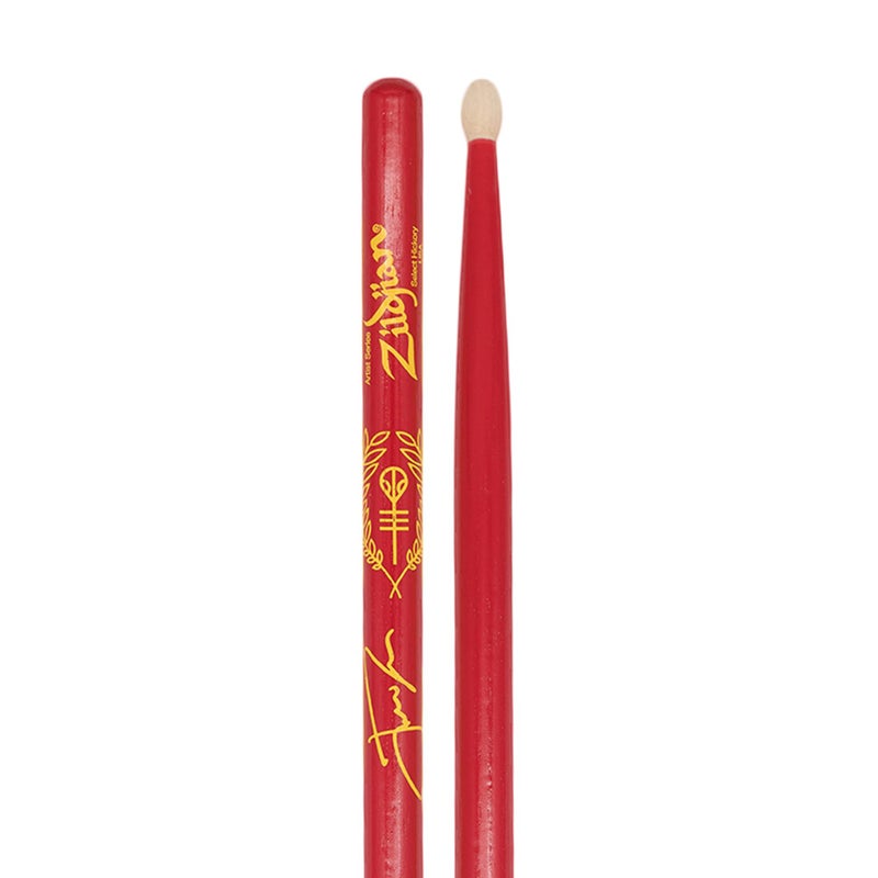 Zildjian Josh Dun Clancy Drumsticks, Red - Image 3