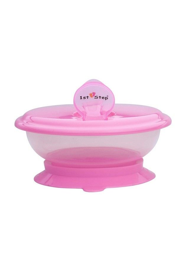 Bpa Free Polypropylene Microwave Friendly Feeding Bowl With Spoon (Pink) - pzsku/Z06F948816894EEC3A71BZ/45/_/1692784738/7097006b-6202-4b8b-942e-f35220aca7b9