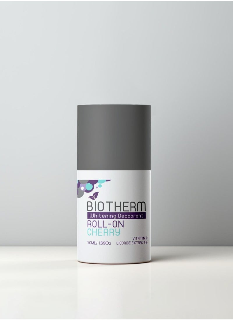 BIOTHERM - Whitening Deodorant Roll-On Cherry - Image 1