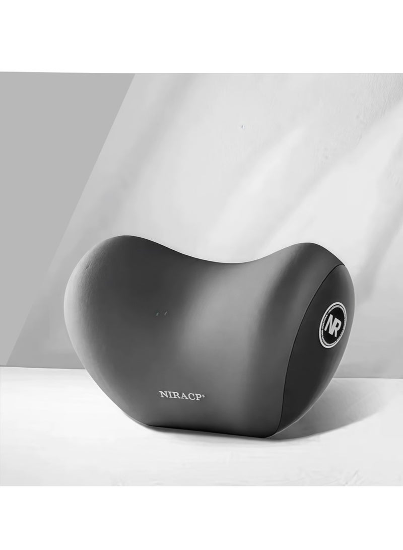 Nira Car Seat Headrest Neck Pillow Memory Foam Ergonomic Design Universal Car Seat Relieves Muscle Pain and Tension Gray - Image 1