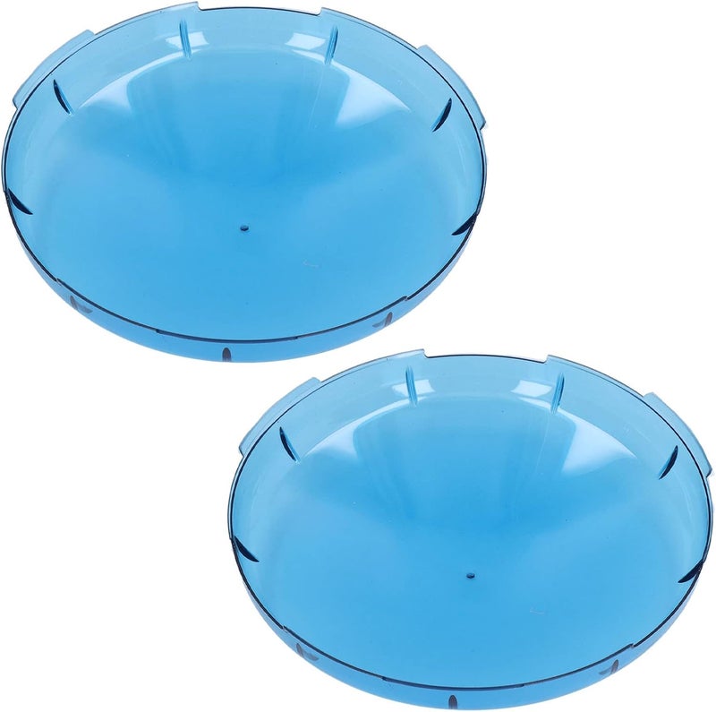 2Pcs 19cm Pool Lamp Lens Cover, Replacement for AMERILITE Swimming Pool Light, Blue Transparent Plastic Lid with High Light Transmittance for Spa and Inground - Image 4
