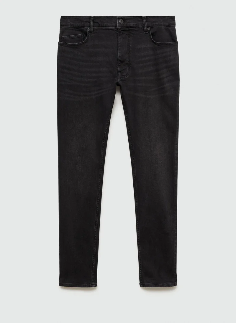 مانجو مان Casual Sim Fit Rinse Wash Jeans