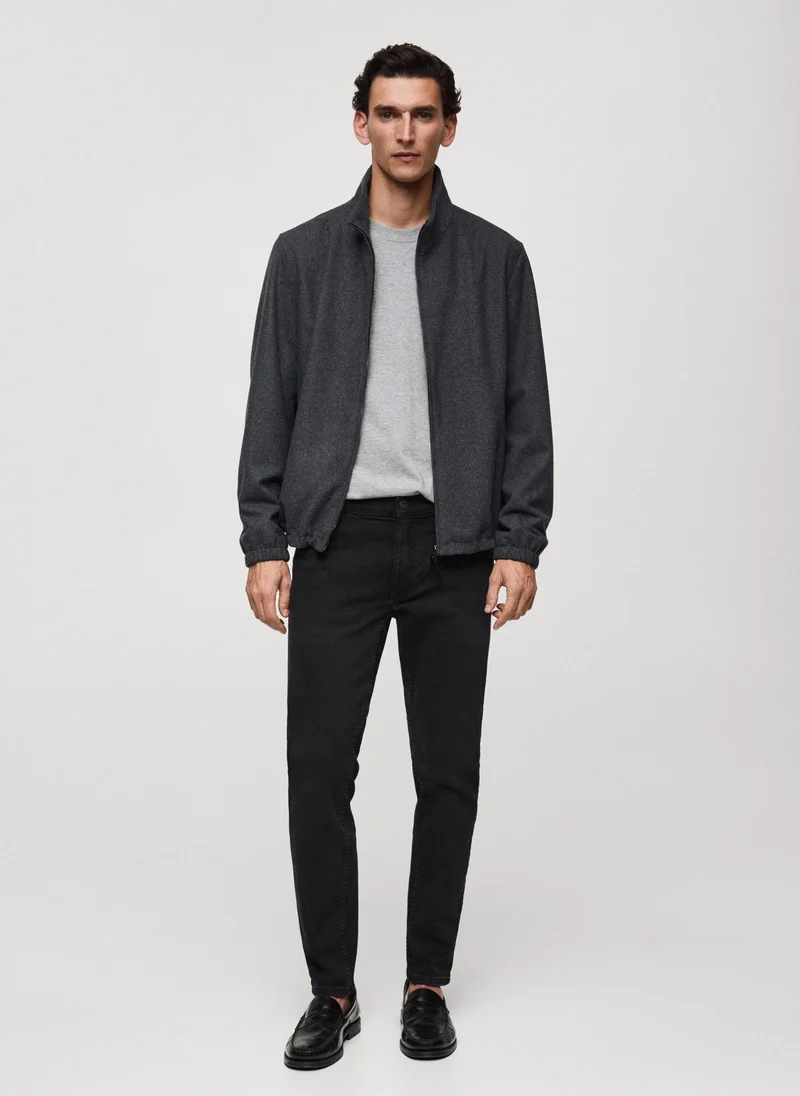 مانجو مان Casual Sim Fit Rinse Wash Jeans