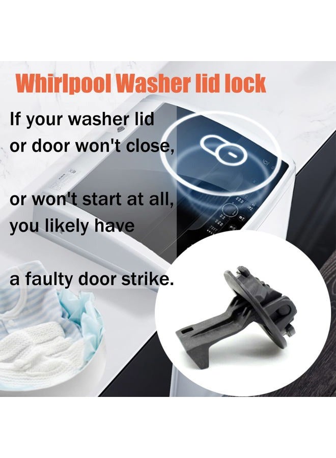 Kscjdg W11457841 W11091027 Washer Door Lid Strike For Whirlpool Kenmore Maytag KitchenAid 4959179 AP6987306 PS16218028 EAP16218028 PD00061788 - Image 5