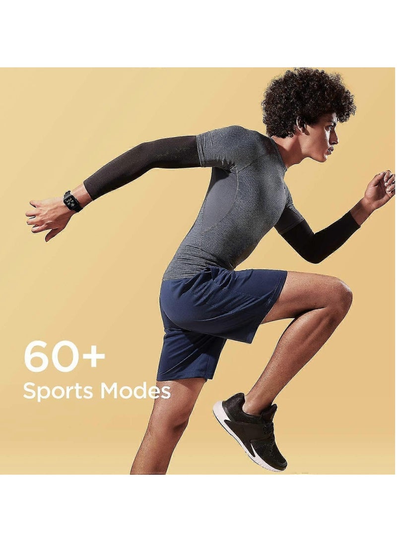 ريبنيو ساعة ذكية Bip U Fitness Track، شاشة ملونة مقاومة للماء 5ATM، مراقبة النوم للهواتف الصغيرة. - Image 4