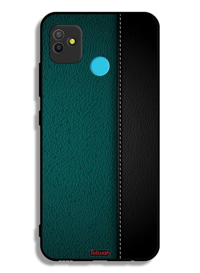 Tolwak Tecno Pop 5 Protective Case Cover Leather Pattern - Image 2